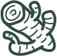 Curcumin lutein icon.