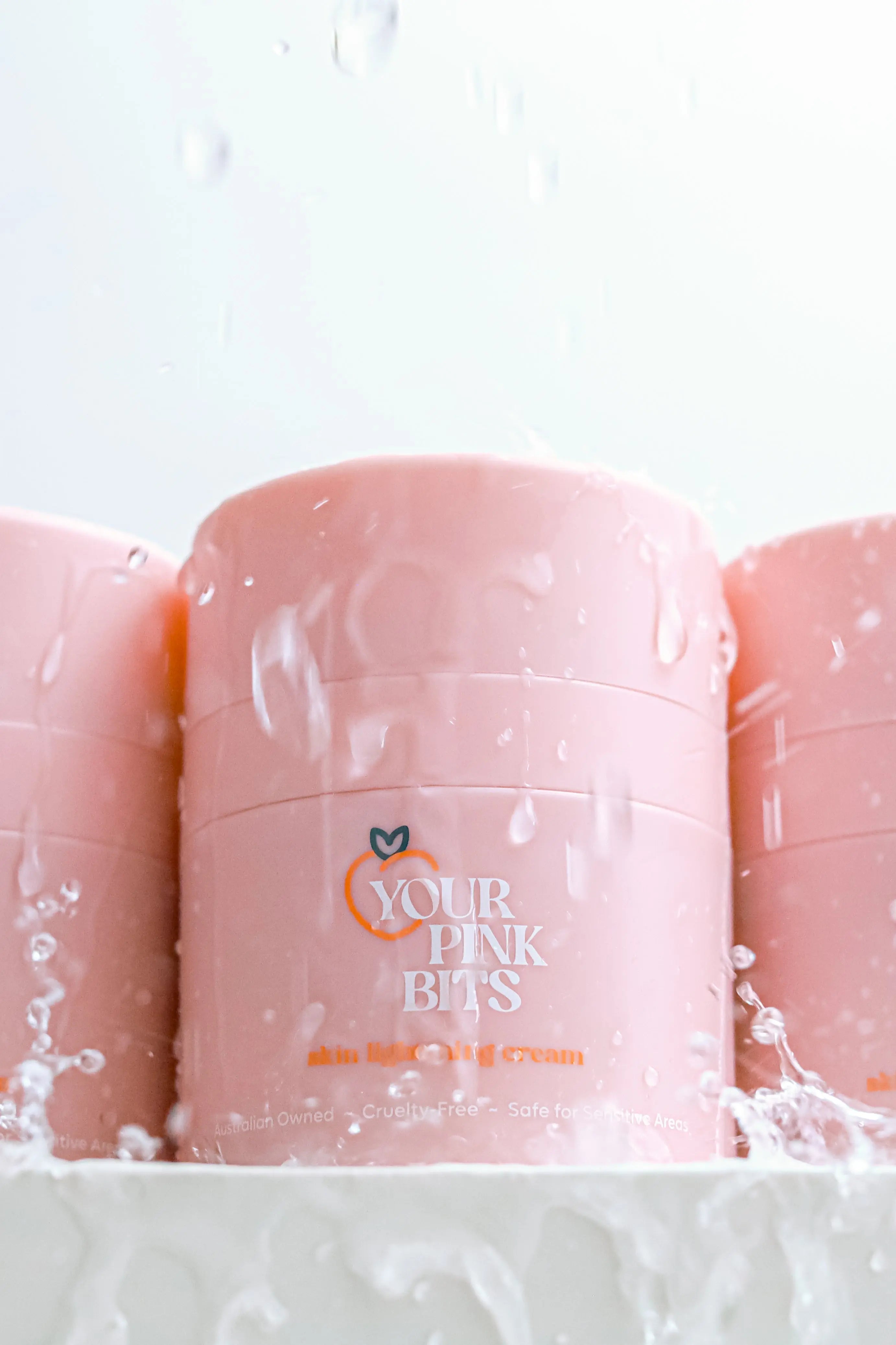 Gentle skin brightening body cream for uneven-looking tone