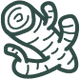 Curcumin lutein icon.